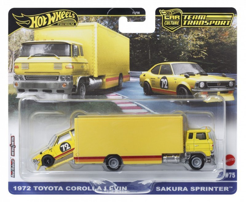 Hot Wheels Zestaw pojazdów 50 rocznica, Toyota Corolla