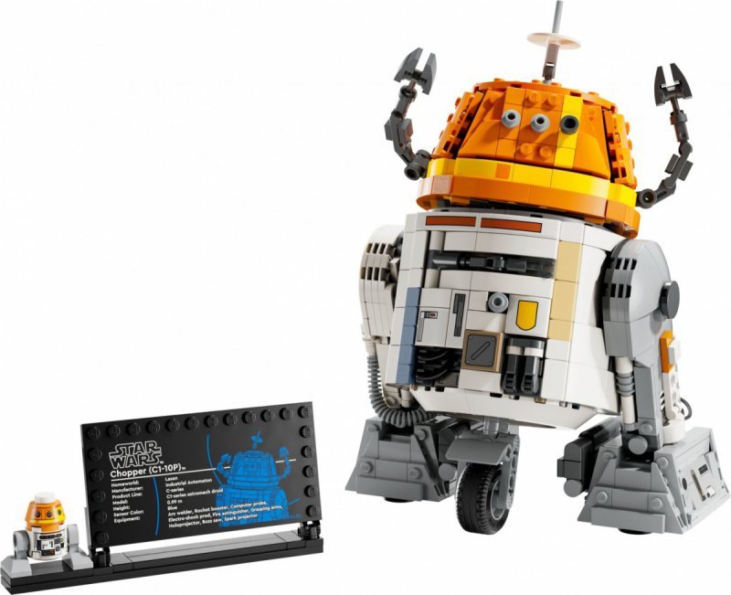 LEGO Klocki Star Wars 75416 Droid astromechaniczny Chopper (C1-10P)