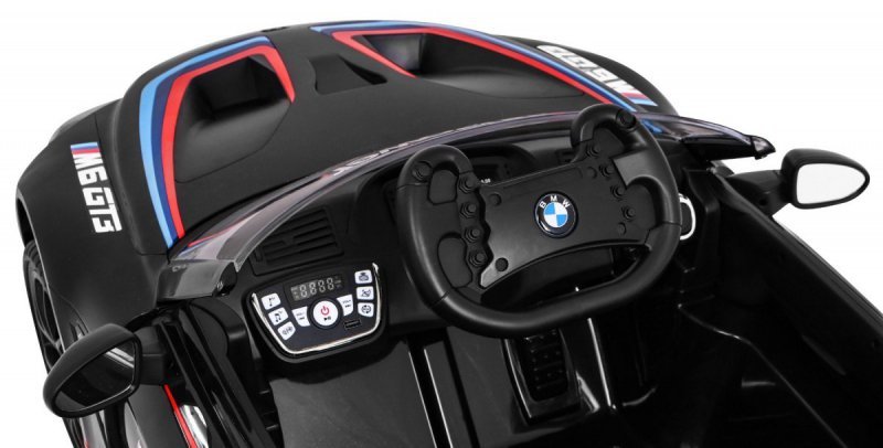 BMW M6 GT3 Auto na akumulator dla dzieci Czarny