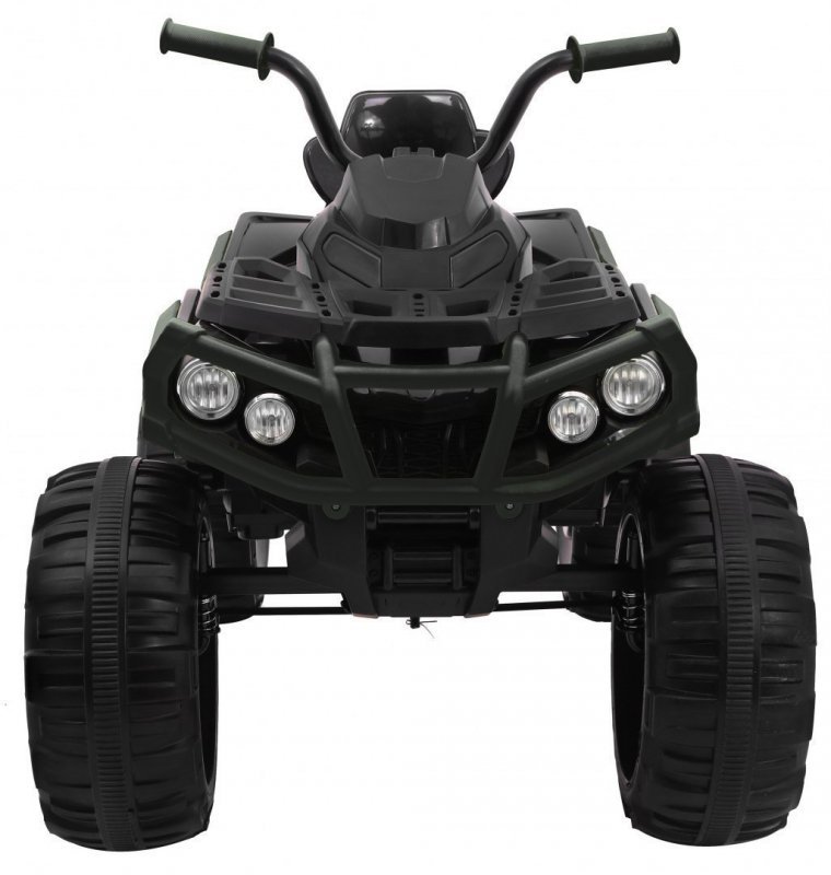 Quad ATV na akumulator dla dzieci Czarny + Koła EVA + Radio MP3 + LED + Wolny Start