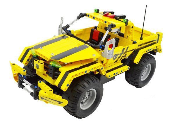 Klocki techniczne CaDA 531 el. Zdalnie sterowany Pick-up 2w1 dla dzieci 6+