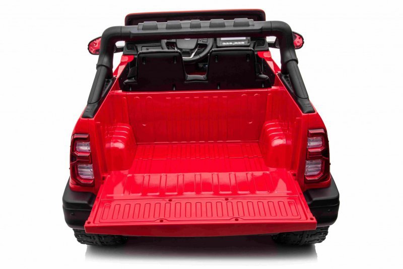 Toyota Hilux na akumulator dla dzieci Czerwony Pickup + Napęd 4x4 + Pilot