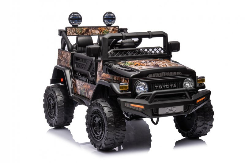 Toyota FJ Cruiser dla dzieci Czarna terenówka + Pilot