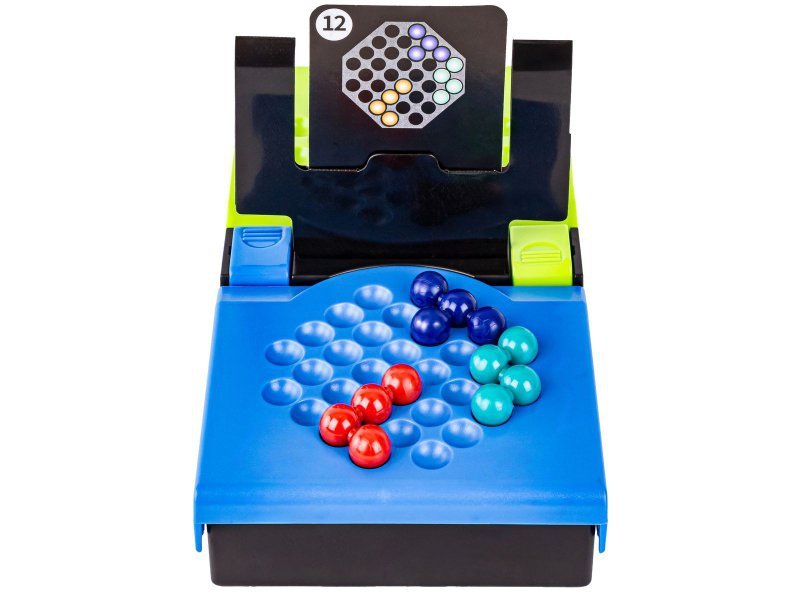 Łamigłówka Gra logiczna Karty Smart game 80 zadań dla dzieci IQ 3D