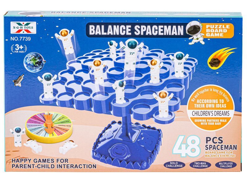 Balansujący Kosmonauci Drzewo Edukacyjna gra dla dzieci &quot;Balance Spaceman&quot;, Układanka