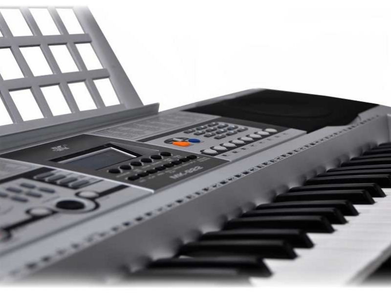 Keyboard MK-922 - duży wyświetlacz LCD, 61 klawiszy