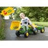 Rolly Toys Traktor na pedały John Deere z łyżką i przyczepą 2-5 Lat