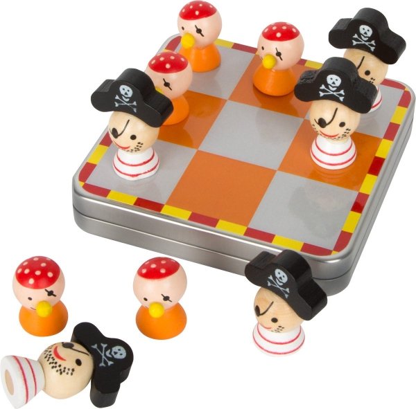 SMALL FOOT Tic Tac Toe &quot;Magnetic&quot; -  magnetyczna gra kółko i krzyżyk