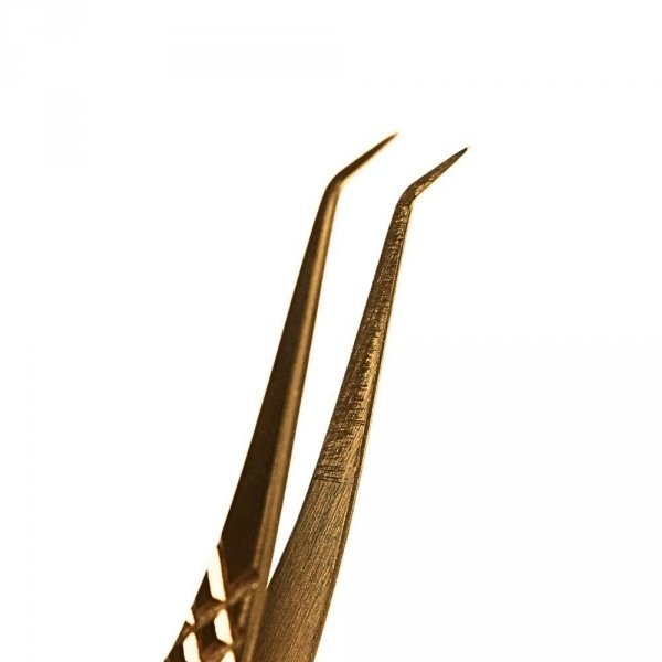 Pęseta do rzęs Noble Gold PRO 3