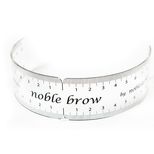 Miarka do symetrii łuków brwiowych