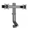 MACLEAN UCHWYT NA DWA MONITORY / PODWÓJNY 17-27 14KG VESA 75X75 100X100 MC-854
