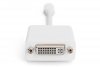Digitus Kabel adapter Displayport 1080p 60Hz FHD Typ miniDP/DVI-I (24+5) M/Ż  0,15m Biały