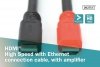 Digitus Kabel połączeniowy HDMI HighSpeed z Ethernetem ze wzmacniaczem 4K 30Hz UHD HDMI A/A M/M 30m