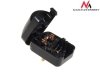Maclean Adapter zasilania UK na Euro kątowy czarny MCE70