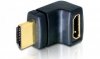 Delock Adapter HDMI(M)->HDMI(F) kątowy prawy