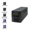 Qoltec Zasilacz awaryjny UPS MONOLITH | 1200VA | 720W | LCD | USB