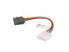 Lanberg Kabel Molex zasilający - SATA F/M 15cm