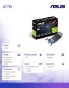Asus Karta graficzna GeForce GT 710 1GB GDDR5 32BIT DVI/HDMI/D-Sub