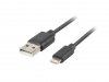 Lanberg Kabel Lightning - USB-A M/M 3m czarny