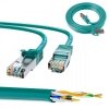 Extralink Kabel sieciowy LAN Patchcord CAT.6 FTP 10m 1GBIT foliowana skręcona para, miedziany