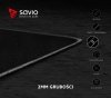 Elmak Podkładka pod mysz gaming SAVIO Precision Control S 250x250x2mm, obszyta