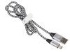 Tracer Kabel USB 2.0 Type-C A męski - C męski 1,0m czarno-srebrny