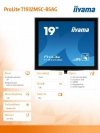 IIYAMA Monitor 19 T1932MSC-B5AG pojemnościowy 10pkt IP54 HDMI AG