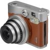 Fujifilm Aparat Instax Mini 90 neo Classic brązowy + wkład Instax mini 10szt +  brązowe etui