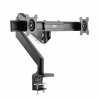 Maclean Uchwyt Biurkowy na 2 Monitory ALU RS115
