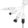 LogiLink Hub 4xUSB 2.0 Biały