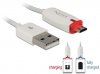 Delock Kabel USB MICRO(M) -USB-A(M) 2.0 1 m