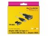 Delock Adapter USB-AM 2 .0-SERIAL 9PIN DB