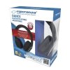 Esperanza Słuchawki bluetooth dance Czarne