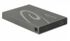 Delock Obudowa  HDD/SSD zewnętrzna SATA 2.5 USB-C 3.1 szara
