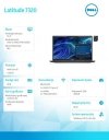Dell Latitude 7320 Win10Pro i5-1135G7/8GB/SSD 256GB/13.3 FHD/Intel Iris Xe/FPR/SCR/TB/Kb_Backlit/4 Cell 63Wh/3Y BWOS