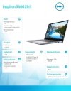 Dell Inspiron 5406 2in1 Win10Home i5-1135G7/256GB/8GB/Intel Iris XE/14.0 FHD/Touch/KB-Backlit/40WHR/Grey/2Y BWOS