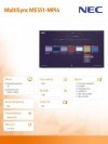 NEC Monitor wielkoformatowy 55 cali MultiSync ME551- Mpi4 UHD 400cd/m2