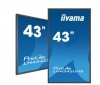 IIYAMA Monitor wielkoformatowy 42.5 cala LH4342UHS-B3 4K,18/7,SDM,IPS,LAN,PION,500cd/m2,OS8.0