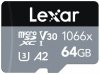 Lexar Karta pamięci microSDXC  64GB 1066x 160/70MB/s CL10 adapter
