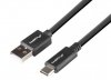 Lanberg Kabel USB-C(M)->USB-A(M) 2.0 1m czarny BOX QC 3.0