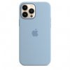 Apple Etui silikonowe z MagSafe do iPhonea 13 Pro Max - błękitna mgła