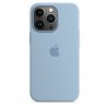 Apple Etui silikonowe z MagSafe do iPhonea 13 Pro - błękitna mgła