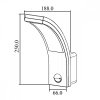 Maclean Lampa LED z czujnikiem ruchu MCE244 GR