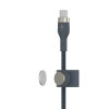 Belkin Kabel BoostCharge USB-C/Lightning Silikonowy w oplocie 3m niebieski