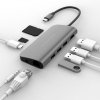 HyperDrive Stacja dokująca Hyper POWER 9-in-1 USB- C HUB, Gigabit Ethernet, 4K HDMI, MicroSD, 3x USB-A, USB-C PD 60W, AudioJack 