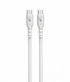 TB Kabel USB C - USB C 1 m. silikonowy biały