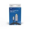Savio Kabel USB-C v3.1 do HDMI 2.0B, 2m, srebrno-czarny, złote końcówki, CL-171
