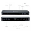i-tec Stacja dokującaThunderbolt 3/USB-C Dual 4K Docking Station + USB-C to DisplayPort Cable (1,5m) + Power Delivery 60W