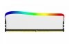 Kingston Pamięć DDR4 Fury Beast RGB 8GB(1* 8GB)/3200 CL16 biała