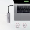 AXAGON HMC-5 Wieloportowy hub USB 5in1, 5Gbps, 2x USB-A, HDMI 4K/30Hz, SD/microSD, PD 100W, 20cm USB-C kabel
